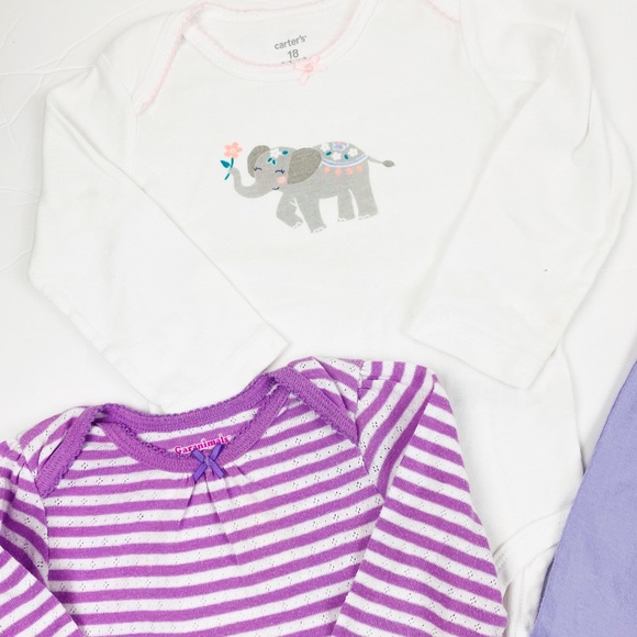 Carter's Sleeping Set 12-18 Months - Picture 3 of 4